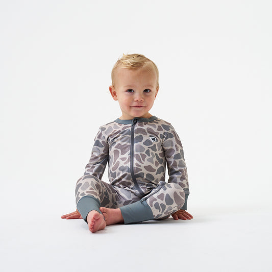 Baby Zip Up - Classic Deer Camo