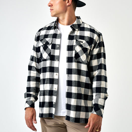 Flannel Shirt - Black Buffalo