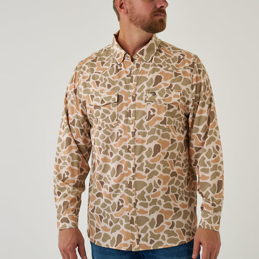Long Sleeve - Performance Western Shirt - Venado Camo