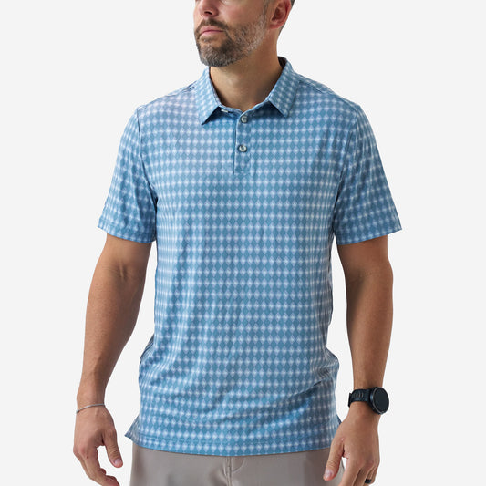 Performance Polo - Texas Diamond