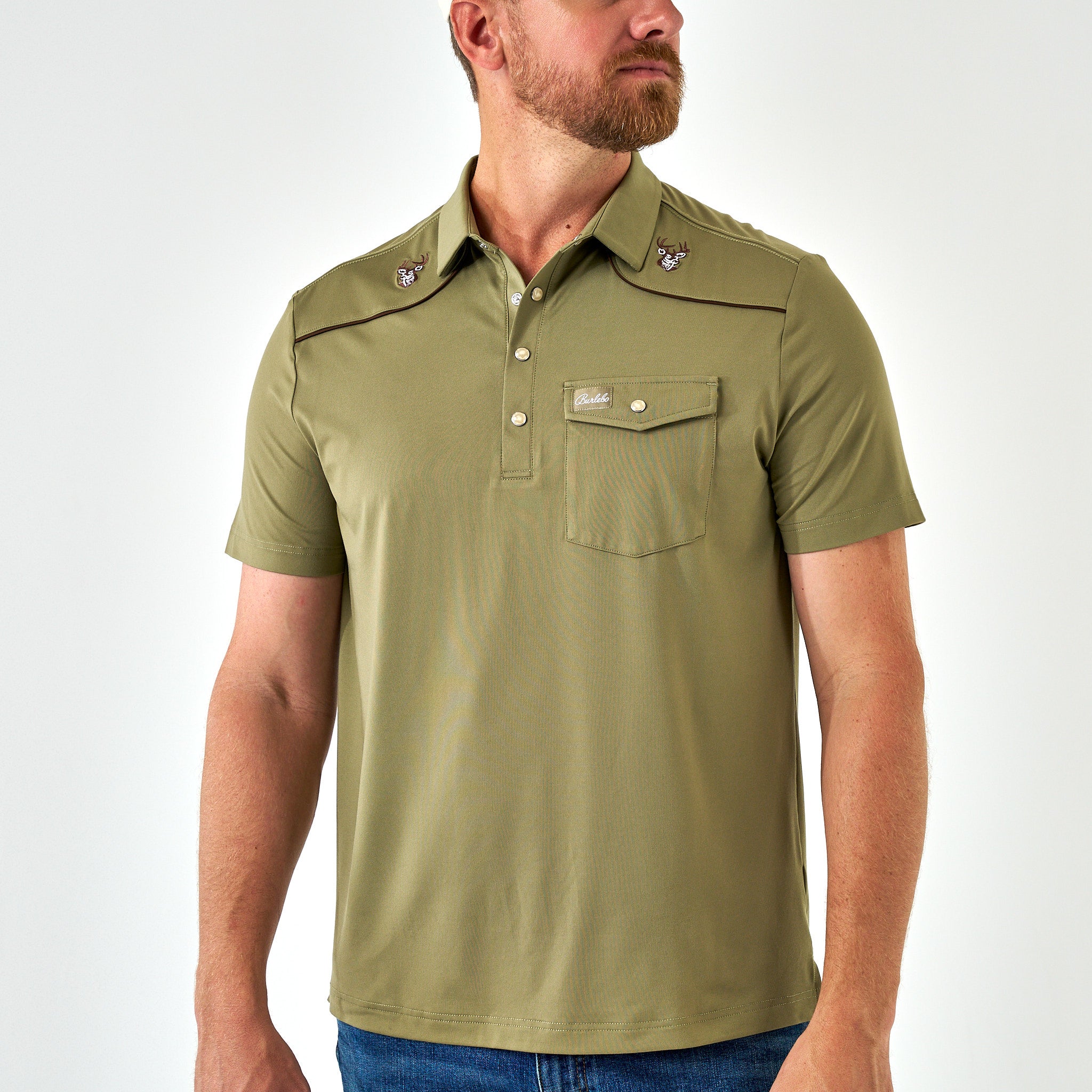 トップス BONCOURA Heavyweight Polo Green 36 BONCOURA Heavyweight Polo Green 36 | eBay