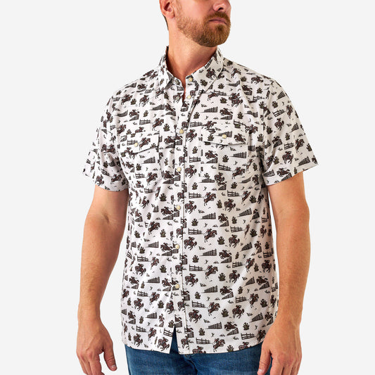 Performance Western Shirt - Cowboy Country