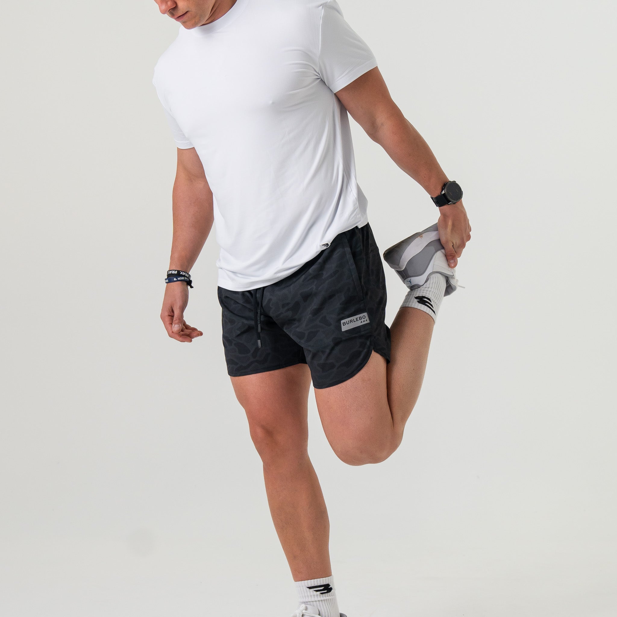 ◆BADBLOOD◆ Vintage Club Scott Shorts Black Camo Athletic Shorts- Black Camo – Within Athletics