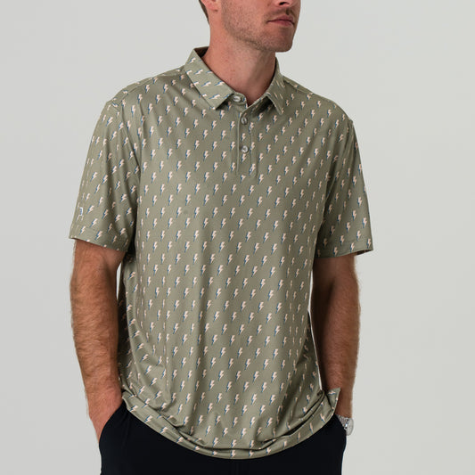 Performance Polo - Sage Lightning