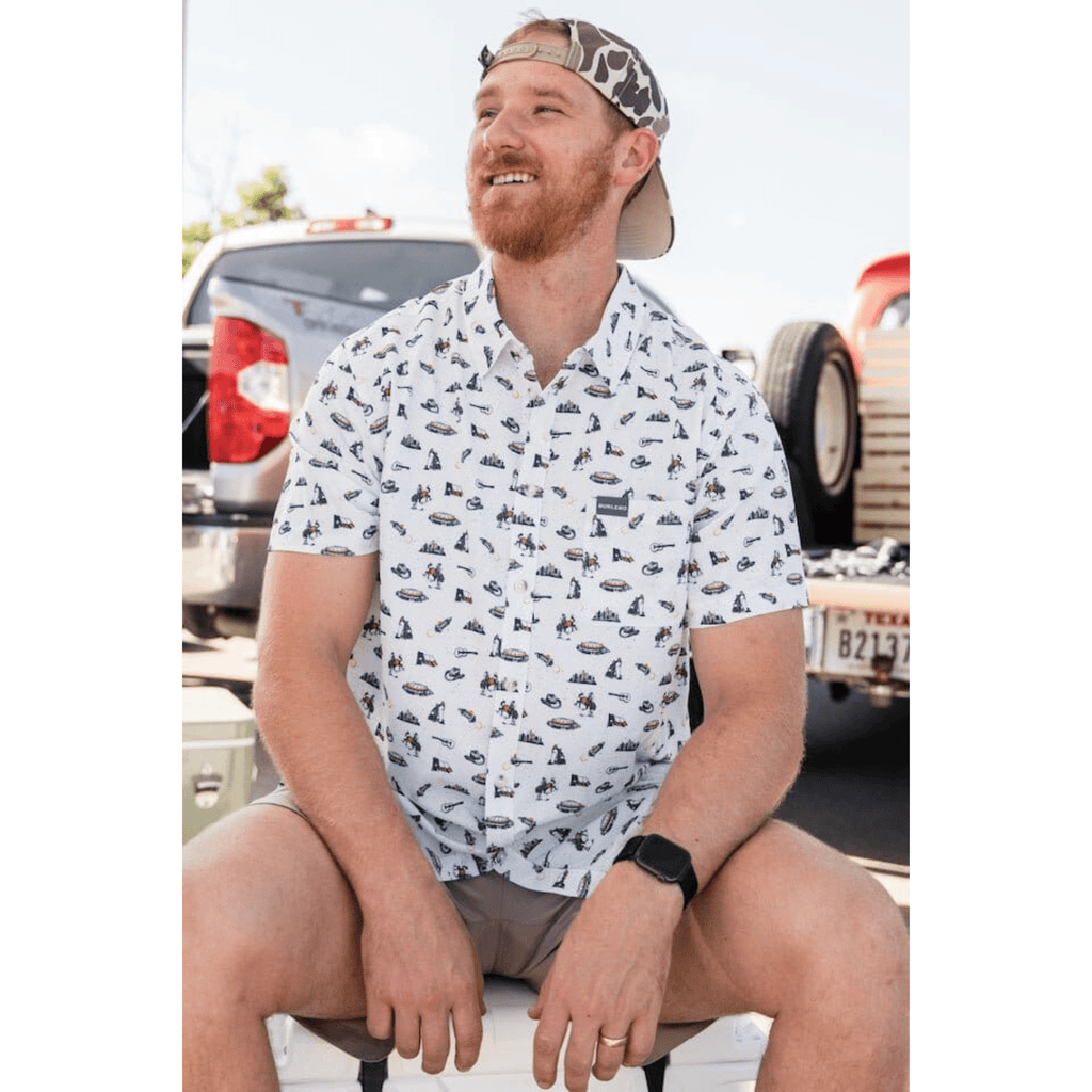 Burlebo-Performance Button Up-SAGE