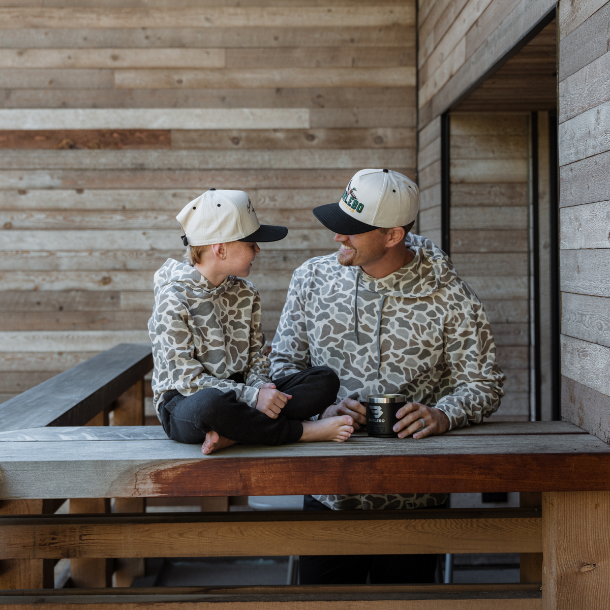 Father and Son Bundle - Thermal Hoodie - Classic Deer Camo