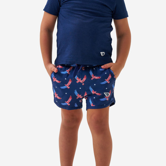 Youth Swim Trunk - USA Eagle