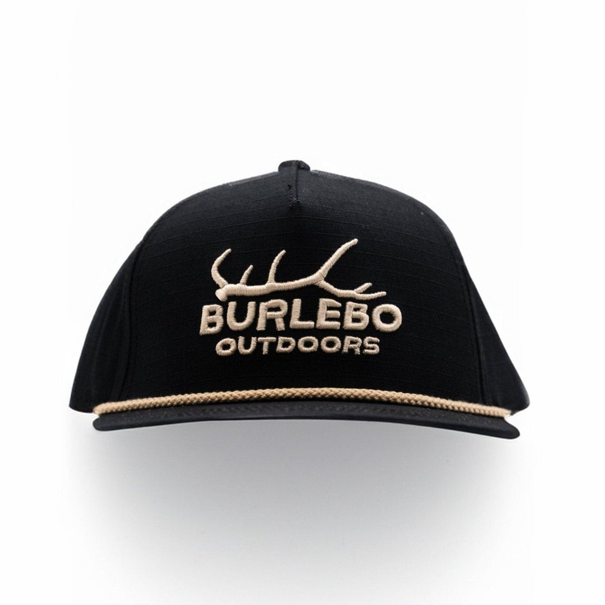 Cap - Elk Horn - Black - BURLEBO