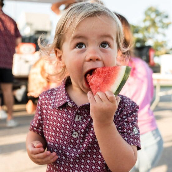 Youth Polo - Texas Maroon - BURLEBO