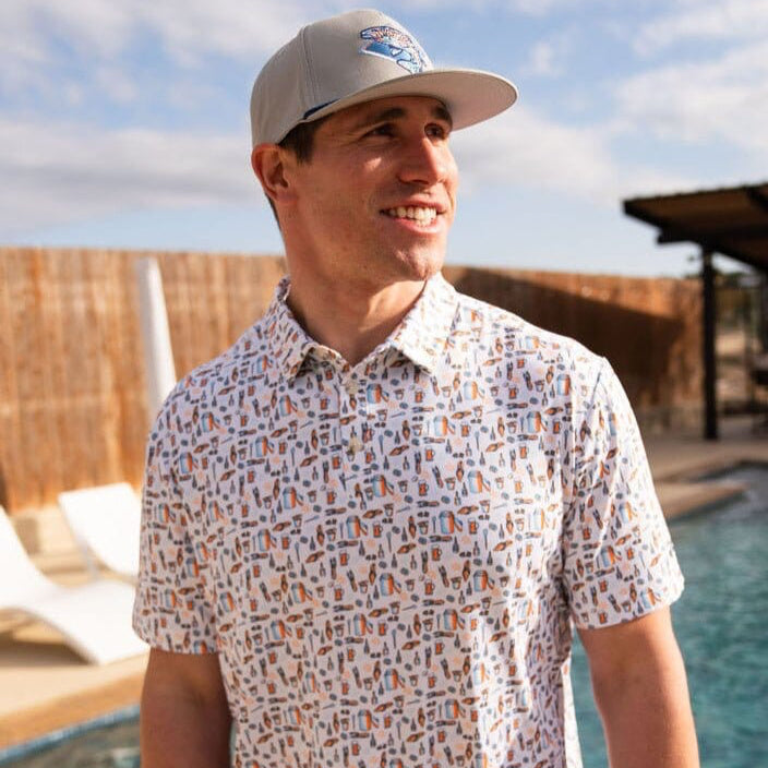 Crawfish polo shirt sales
