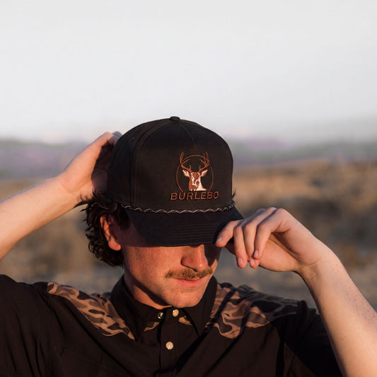 Cap - BURLEBO Buck - Black