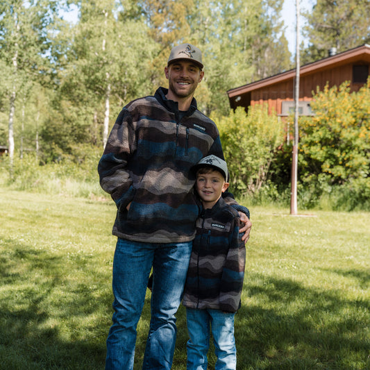 Father and Son Bundle - Sherpa Mountain Fleece - Wave on Wave