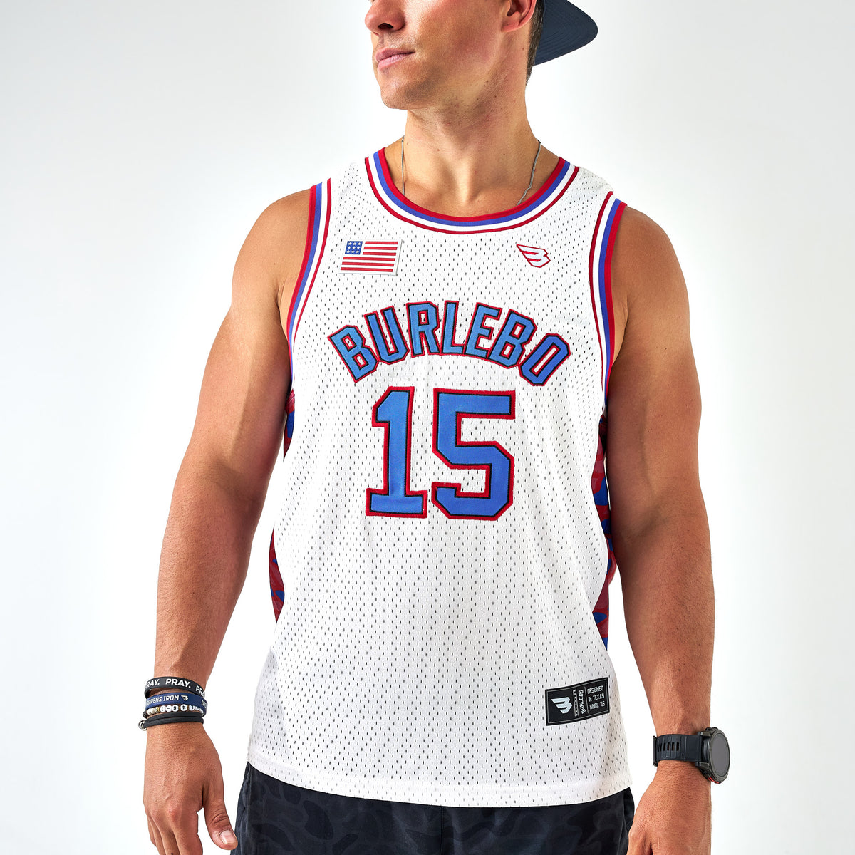 Jersey - Patriotic - White