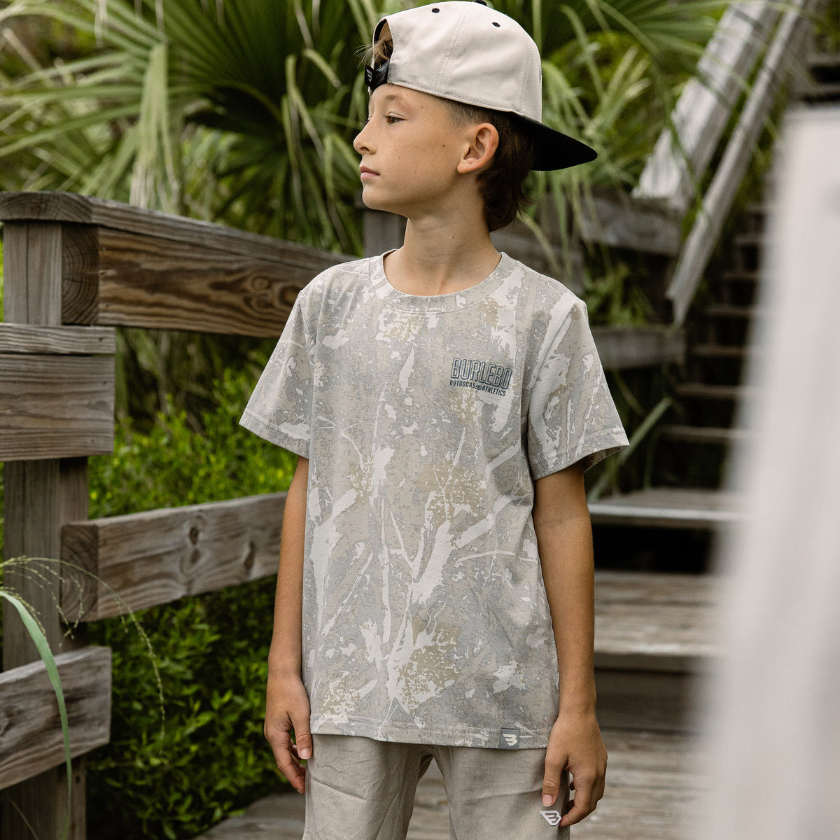 Youth - Vintage Washed Graphic Tee - Up & At Em — image 5
