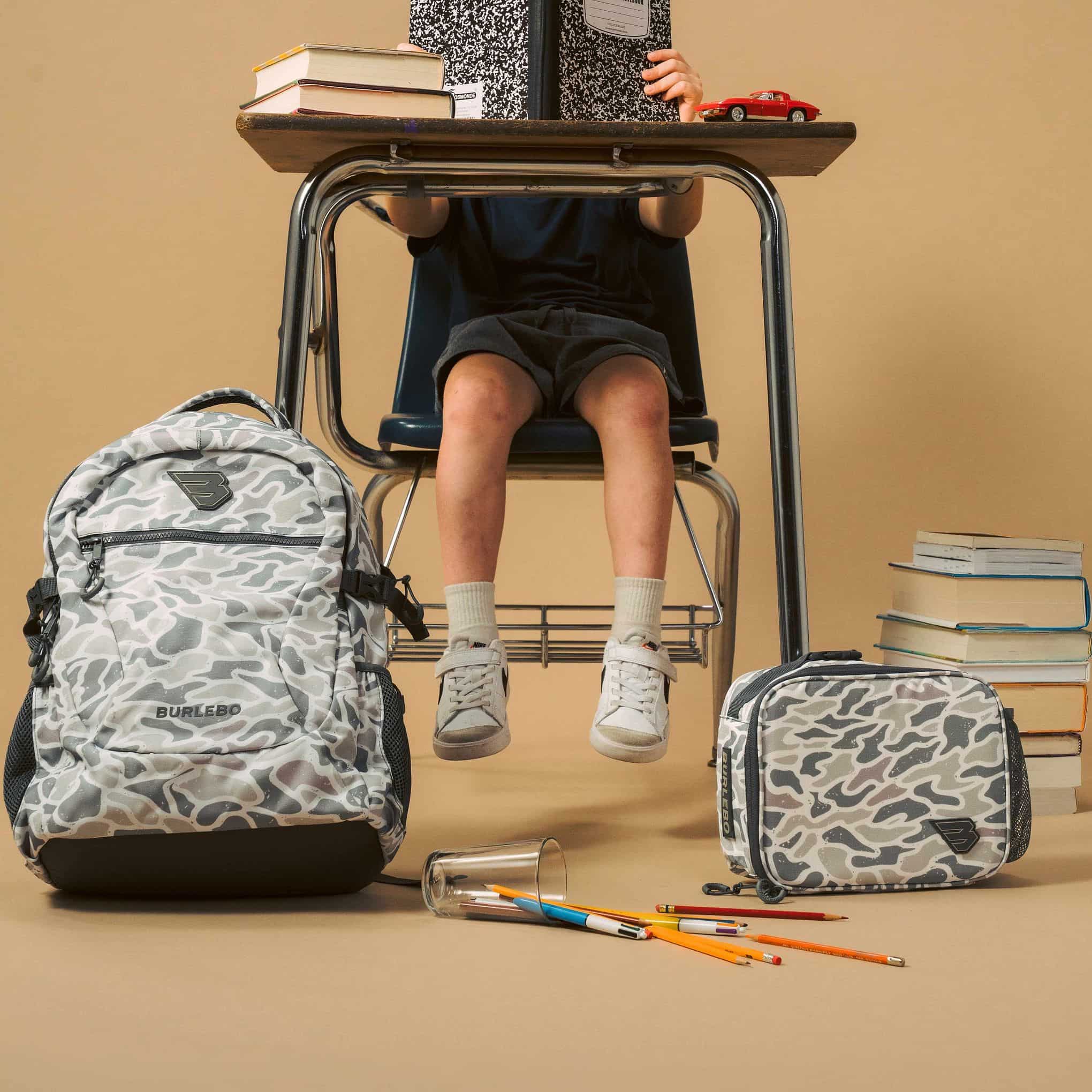 Backpack - White Camo – BURLEBO