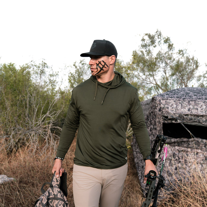 Burlebo-SS -CAMO MALLARD DUCK - HEATHER ASH GREY main image 1