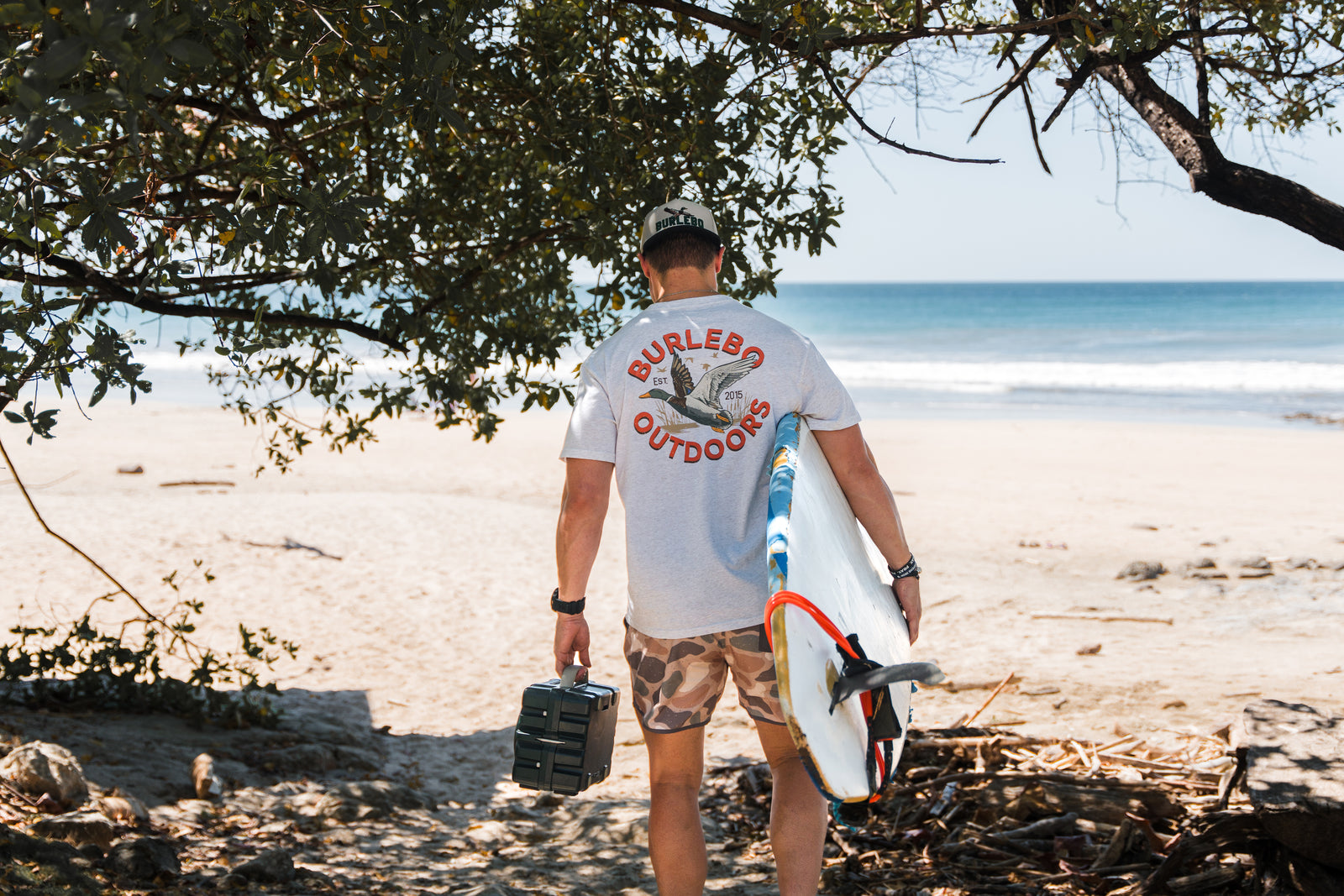 SS - Old School Duck Hunt - Heather Oatmeal