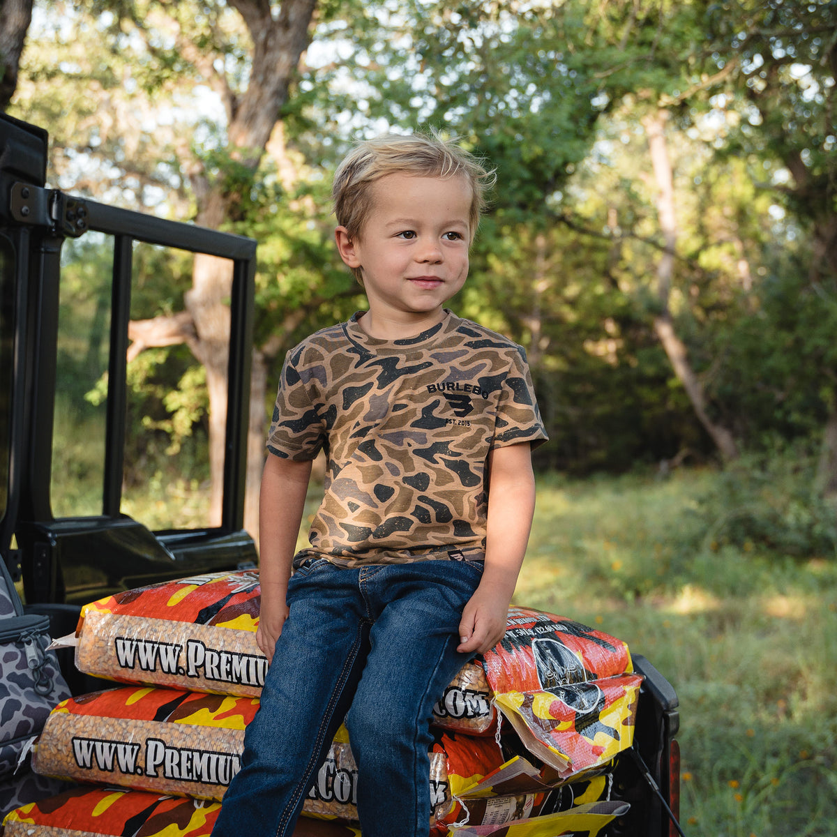 Youth - Short Sleeve Tee - Gauge Camo