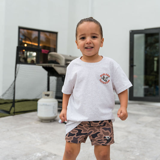 Youth Athletic Short - Gauge Camo