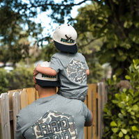 Youth Tee - Rad Dude - Dark Heather Grey