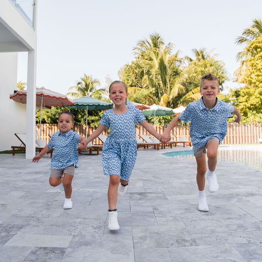 Youth Moxie Dress - Bluebonnet