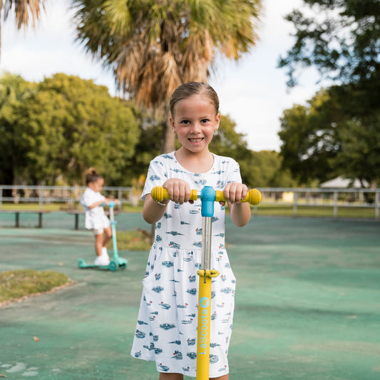 Youth Moxie Dress - Lake Weekend