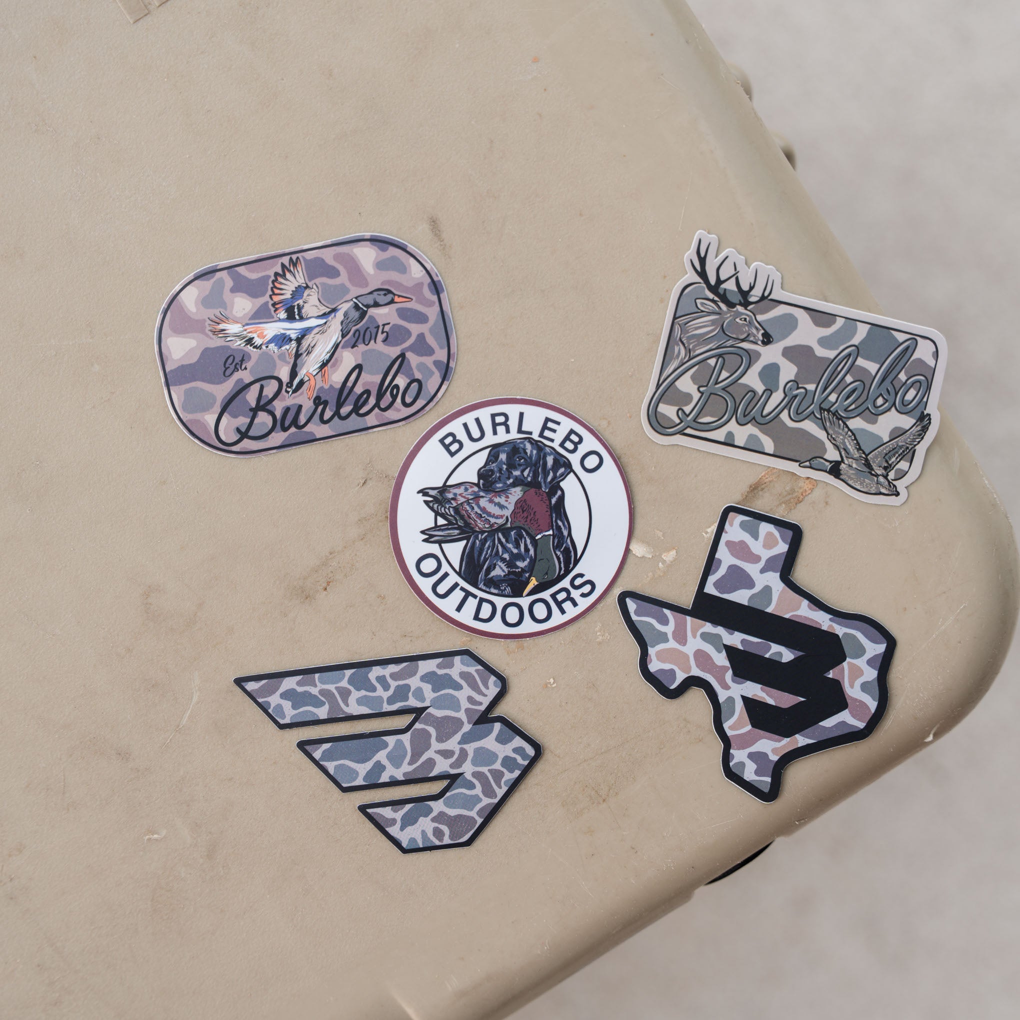 BURLEBO SP25 Stickers