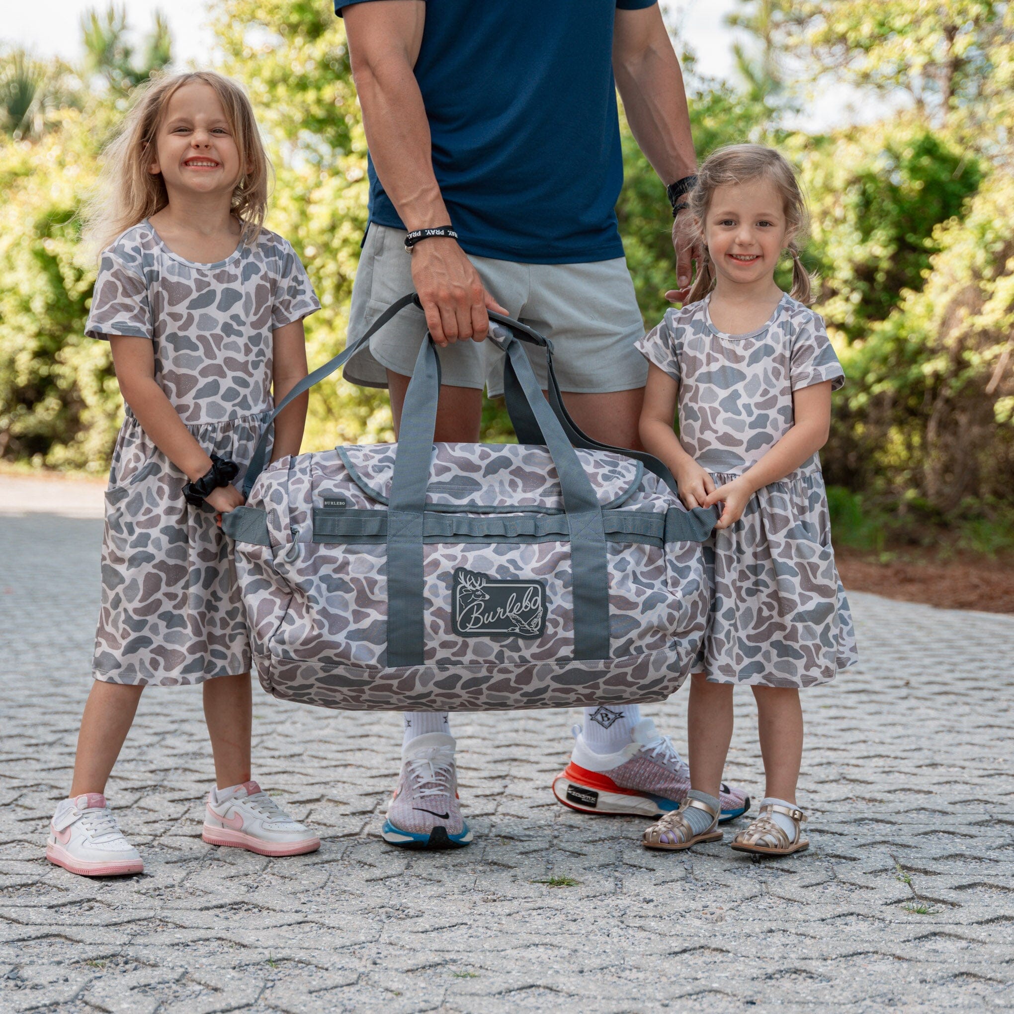 Classic Deer Camo Duffle Bag | BURLEBO