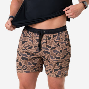 Athletic Short - Gauge Camo - Black Liner
