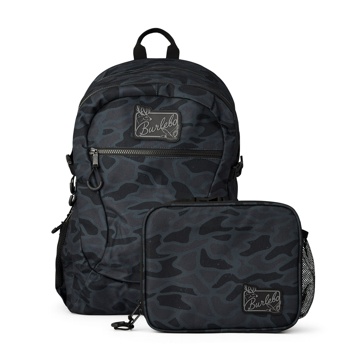 Backpack & Lunchbox Bundle - Black Camo