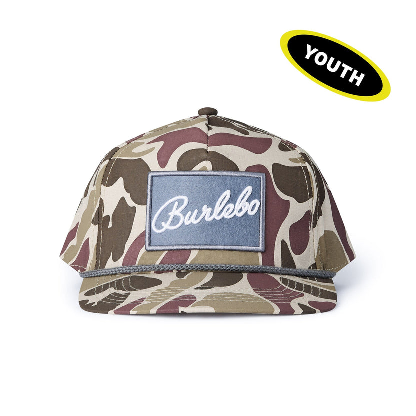 Youth Burlebo Cap - CIRCLE ANTLER PATCH - CAMO main image 0