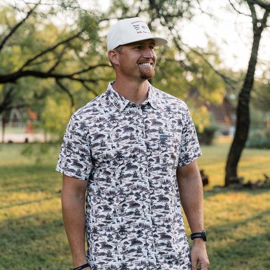 Performance Button Up - Brush Country