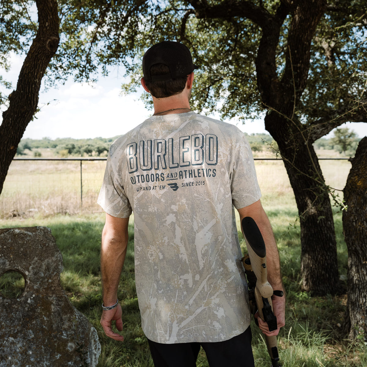Vintage Washed Graphic Tee - Up & At Em — image 2