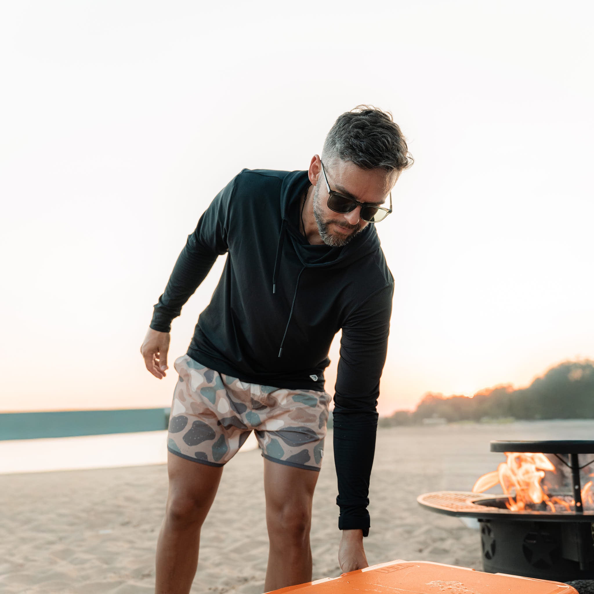 Jumbo Pintail Camo Swim Trunk | BURLEBO