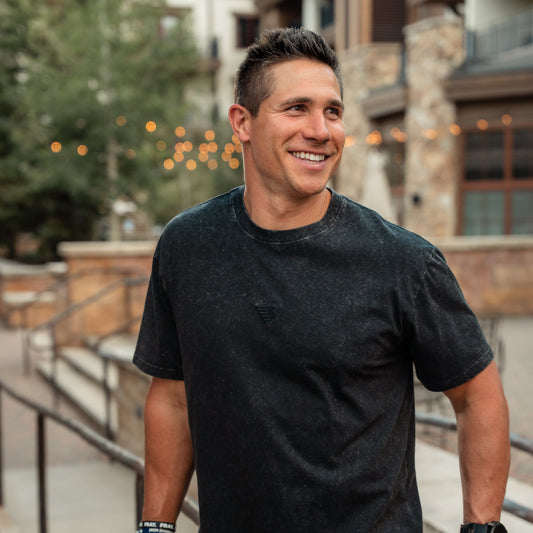 Vintage Washed Tee - Black