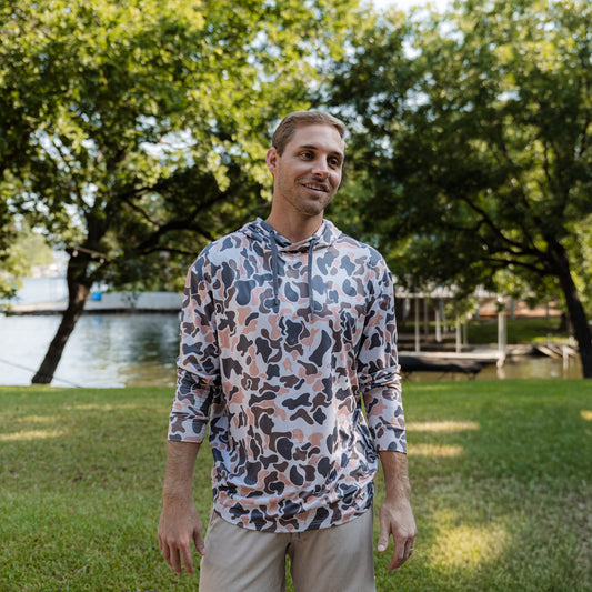 Performance Hoodie - Vintage Camo