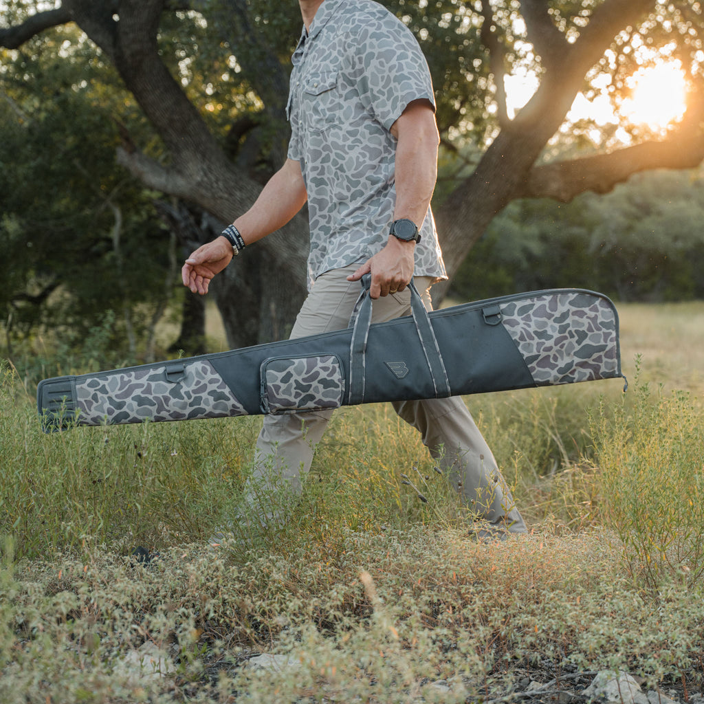 Classic Deer Camo Single Rifle Case | BURLEBO