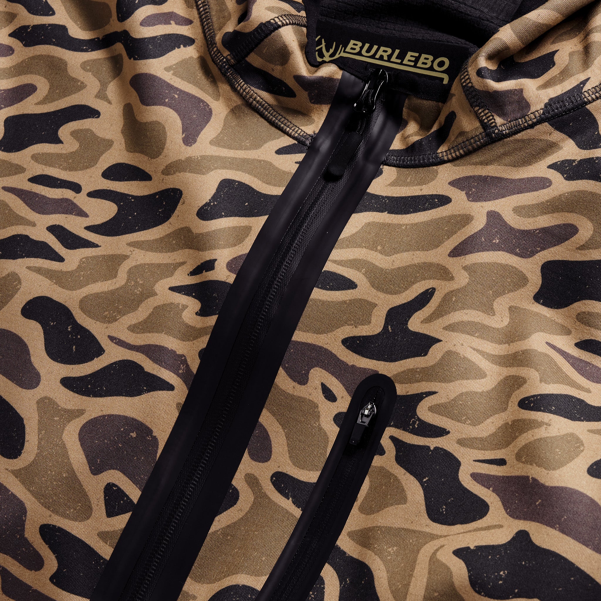Gauge Camo Duke Tech Mid Layer Jacket | BURLEBO