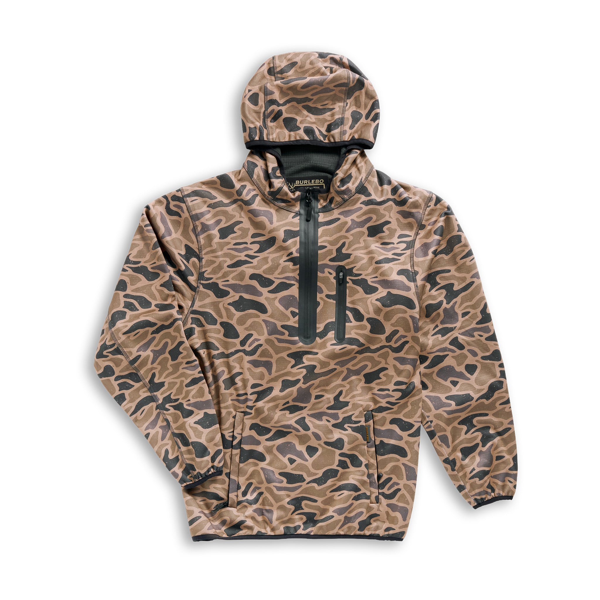 Gauge Camo Duke Tech Mid Layer Jacket | BURLEBO