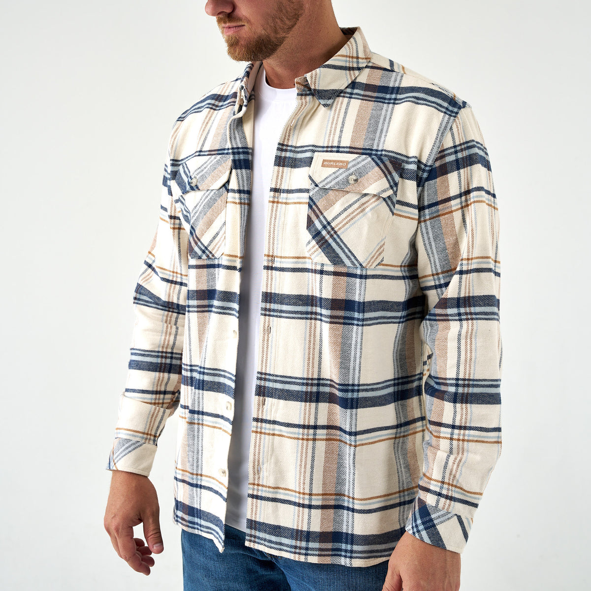 Flannel Shirt - Cream
