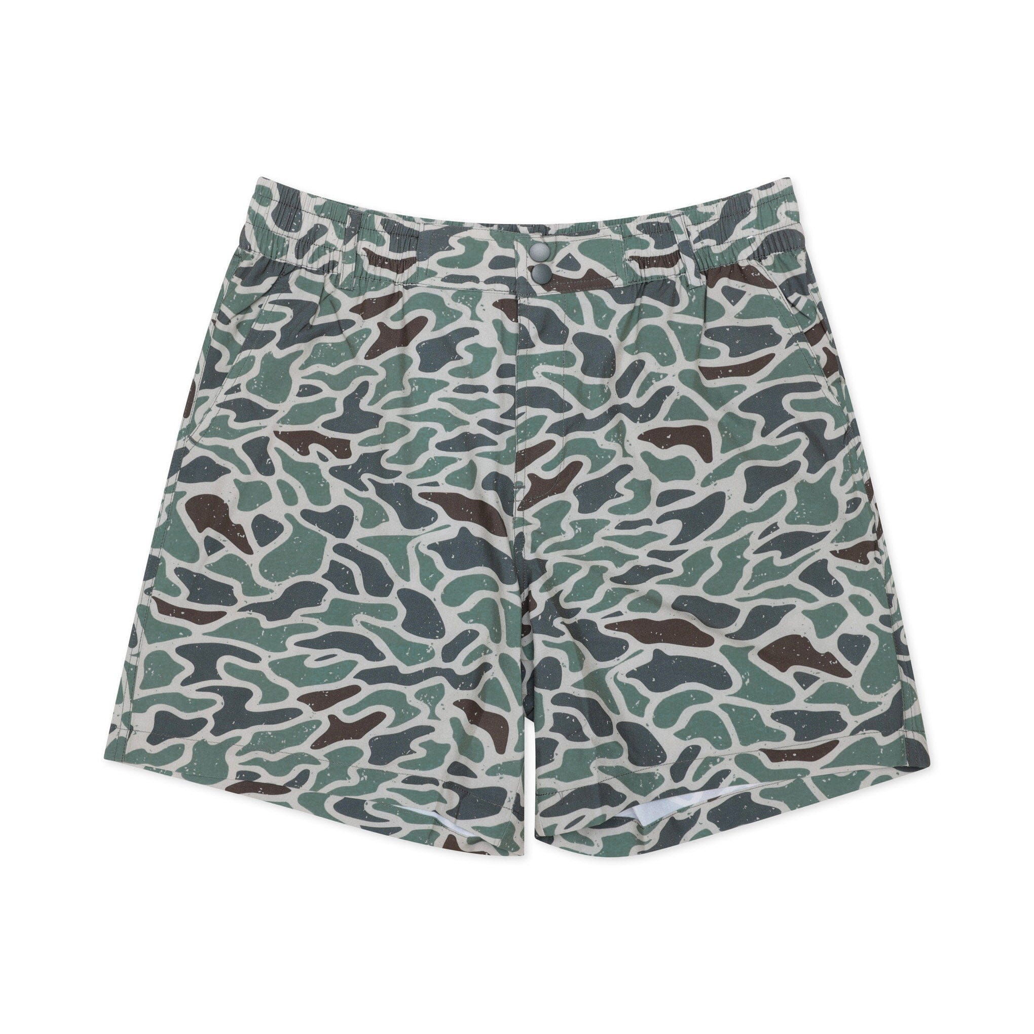 Everyday Short Retro Duck Camo Grey Pocket – BURLEBO