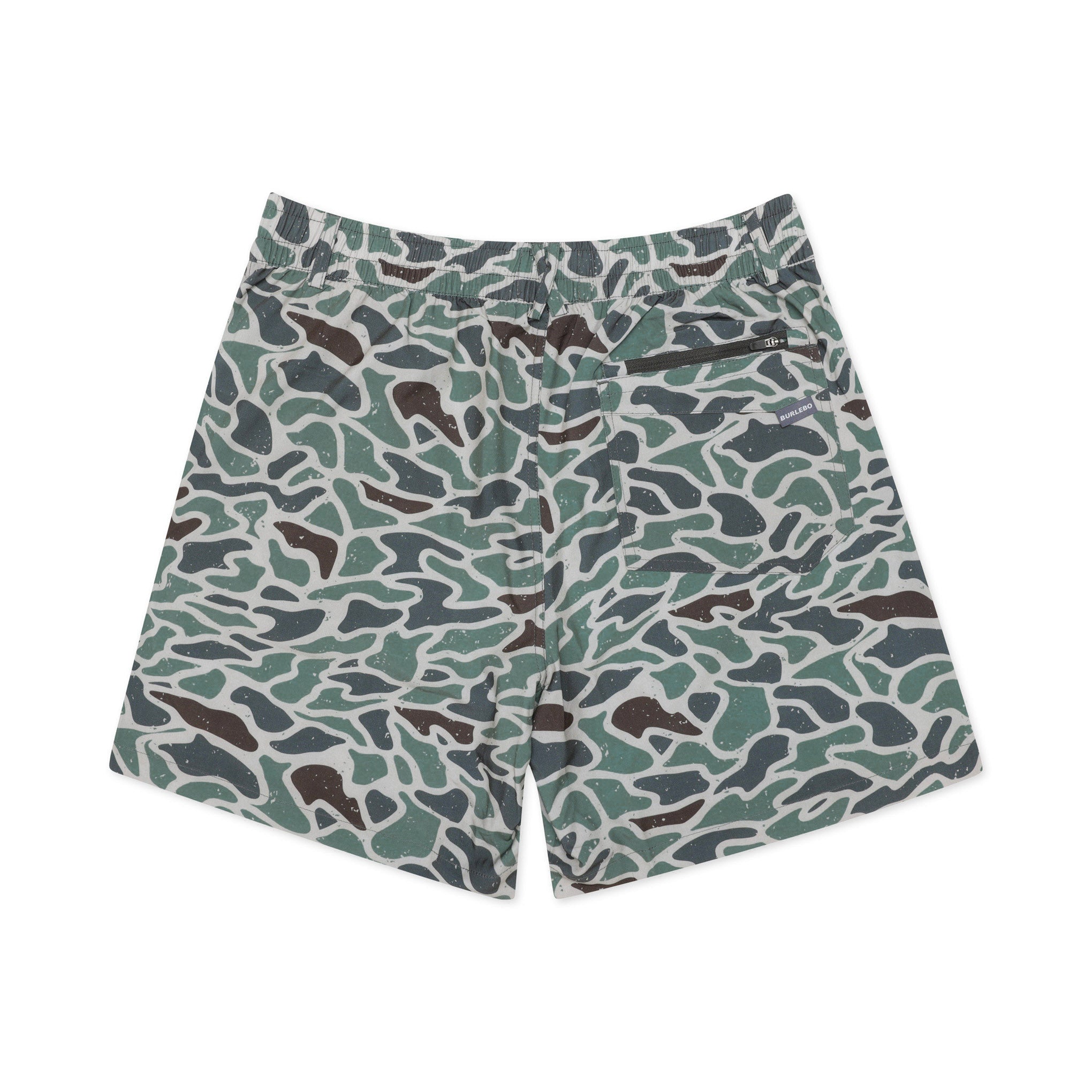 ◆2000Archives◆ SUE SHORTS CAMO 2A25D2PT03 Everyday Short - Retro Duck Camo - Grey Pocket – BURLEBO