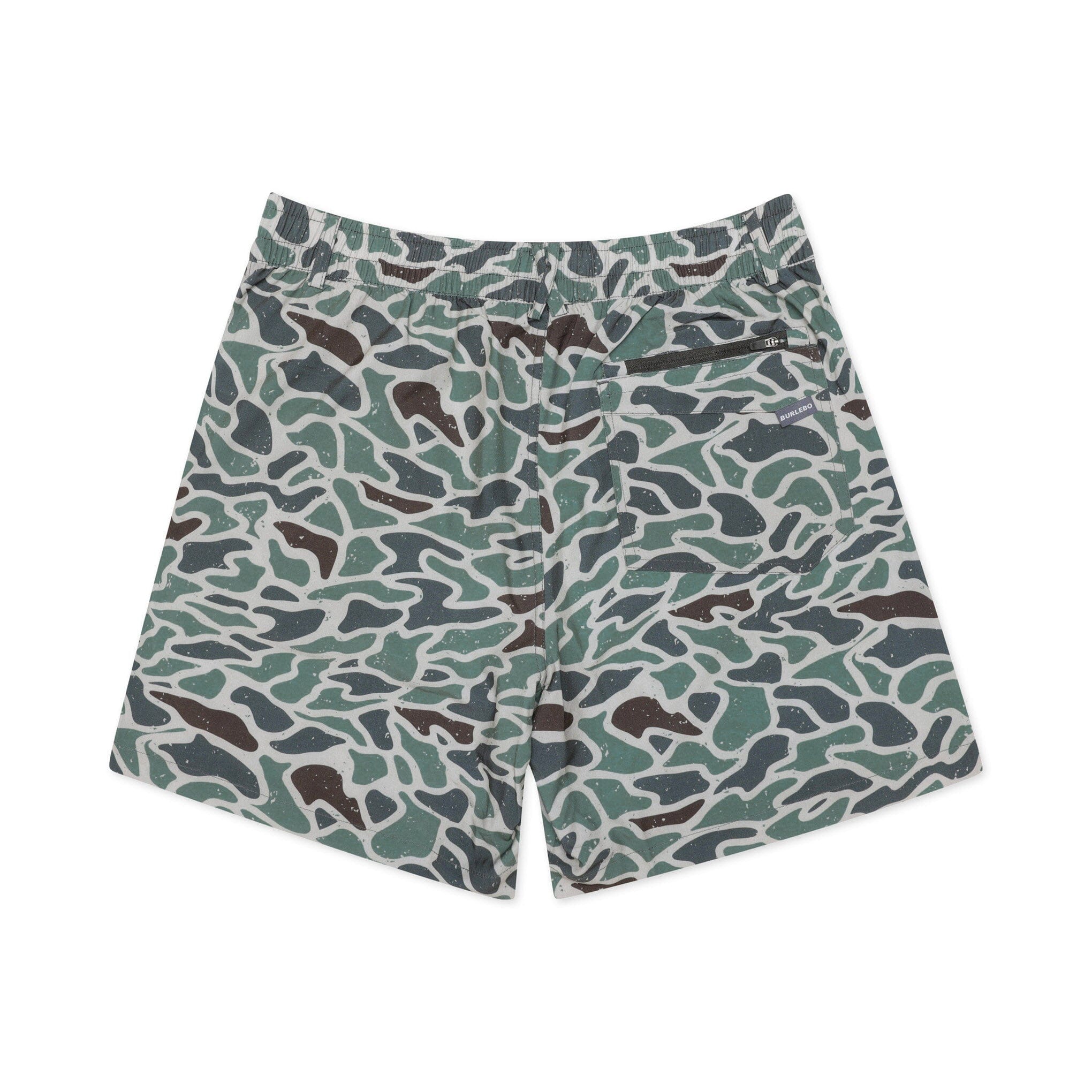 Everyday Short Retro Duck Camo Grey Pocket – BURLEBO