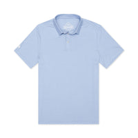 Performance Polo - Heather Sky Blue