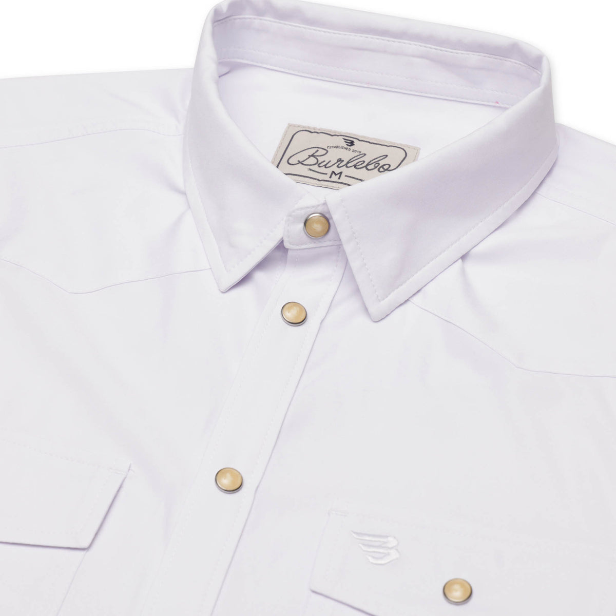 White Performance Western Shirt White Performance Western Shirt