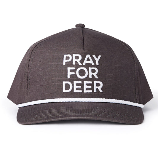 Cap - Pray For Deer - Charcoal