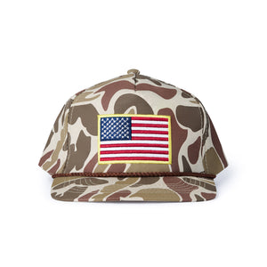 Cap - American Flag - Camo