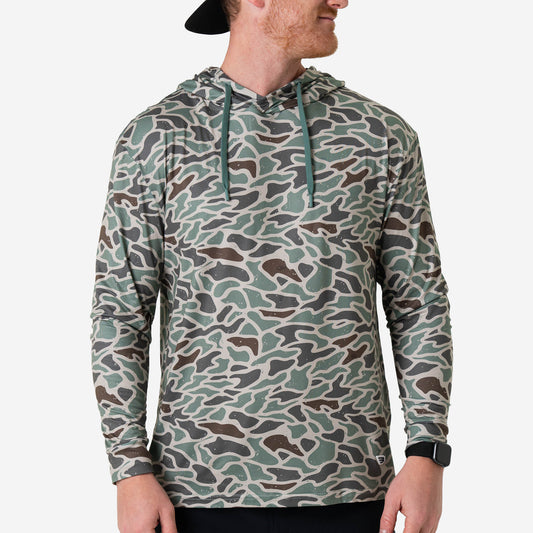 Performance Hoodie - Retro Duck Camo