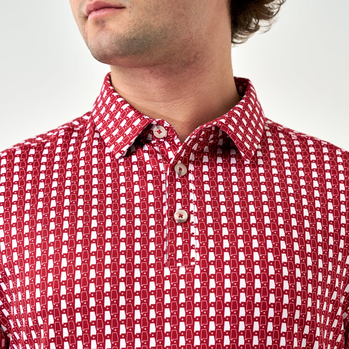 Performance Polo - Alabama - Crimson