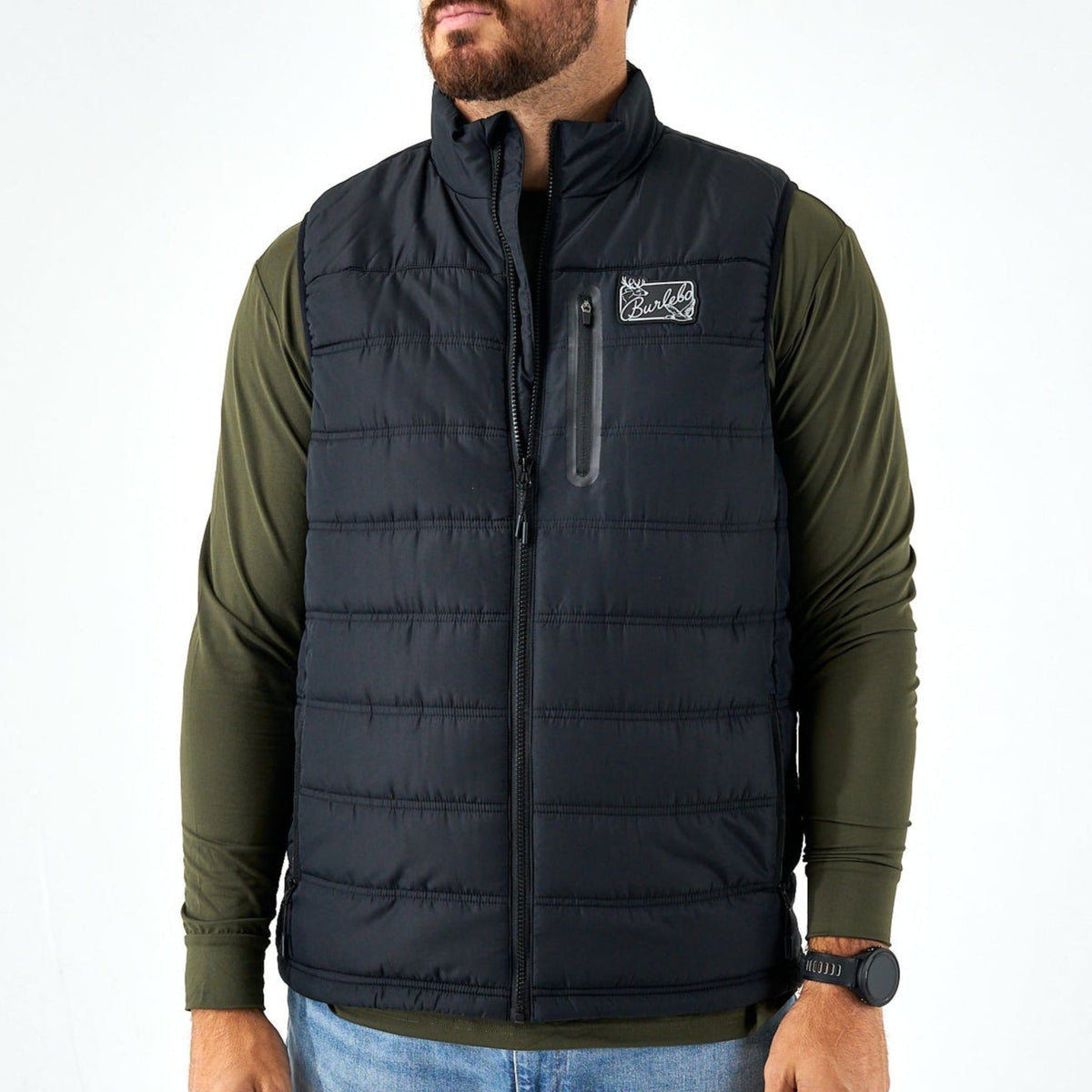 Puffer Vest - Black
